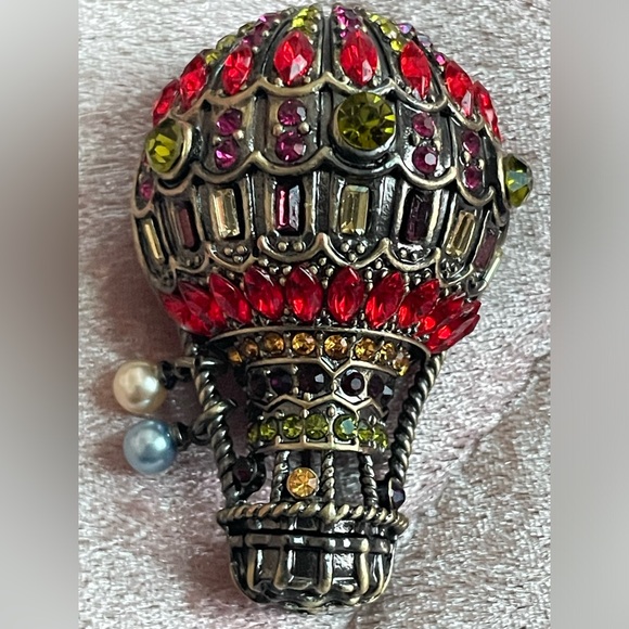 Two hot air ballon brooches. - Picture 2 of 9